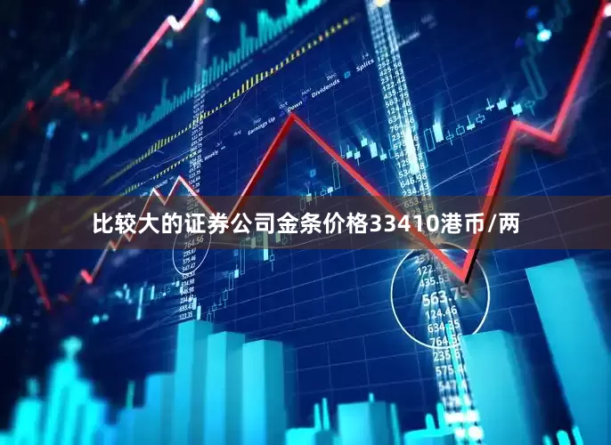 比较大的证券公司金条价格33410港币/两