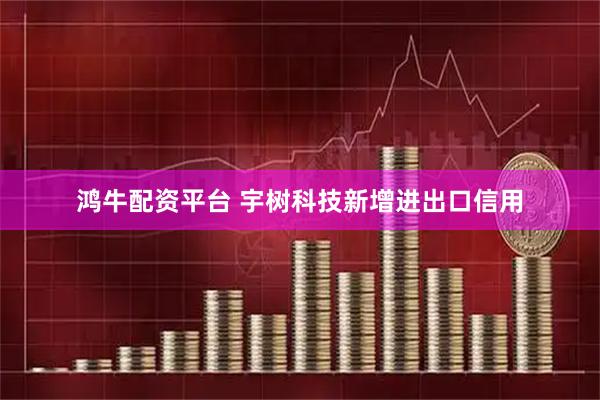鸿牛配资平台 宇树科技新增进出口信用